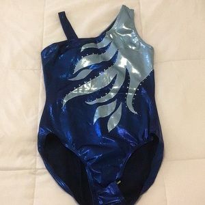 Balera Gymnast/Dancer leotard in Blue